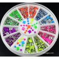 High quality 3d mixed color rivet nail decoration